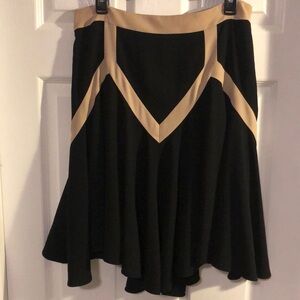 Leifsdottir by Anthropologie fully lined skirt with back zipper Size 12